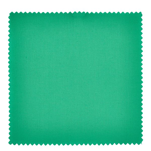 Stoffen lapje voor deksel groen 15cm hoekig Stoffen lapje voor deksel groen 15cm hoekig