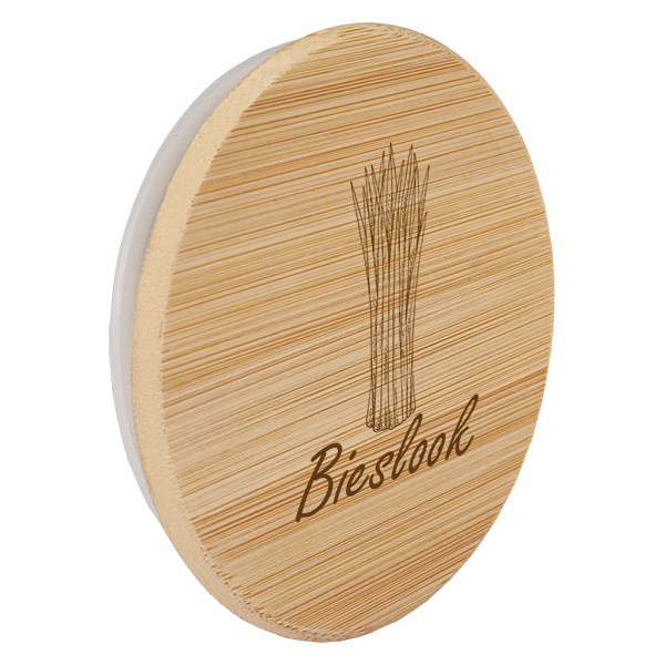 Houten deksel "Bieslook" voor WECK RR60 Houten deksel "Bieslook" voor WECK RR60