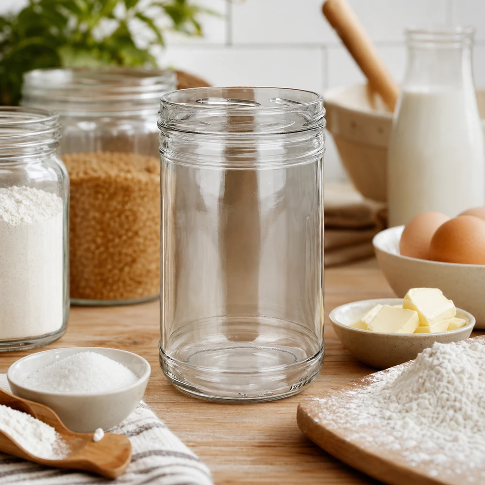 UNiTWIST trommels 1053ml TO100 tussen bakingrediënten bloem boter eieren als veelzijdige keuken voorraadpot