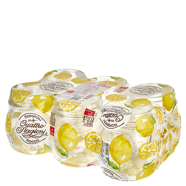 250ml huishoudglas "Quattro Stagioni"