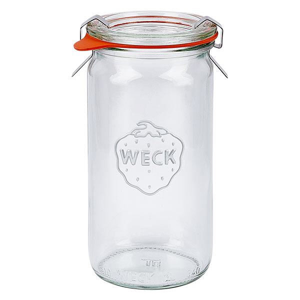 340ml cilinderglas compleet WECK RR60