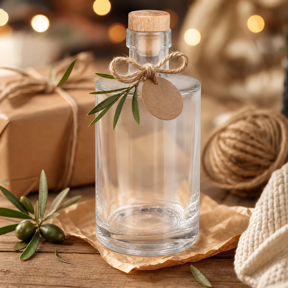 350 ml glazen fles Galileo met houten kurk UNiTWIST®