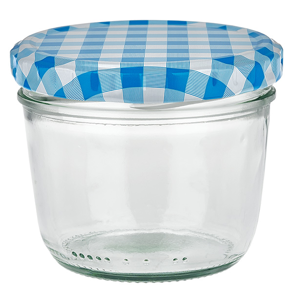 230ml bekers met BasicSeal deksel blauw UNiTWIST