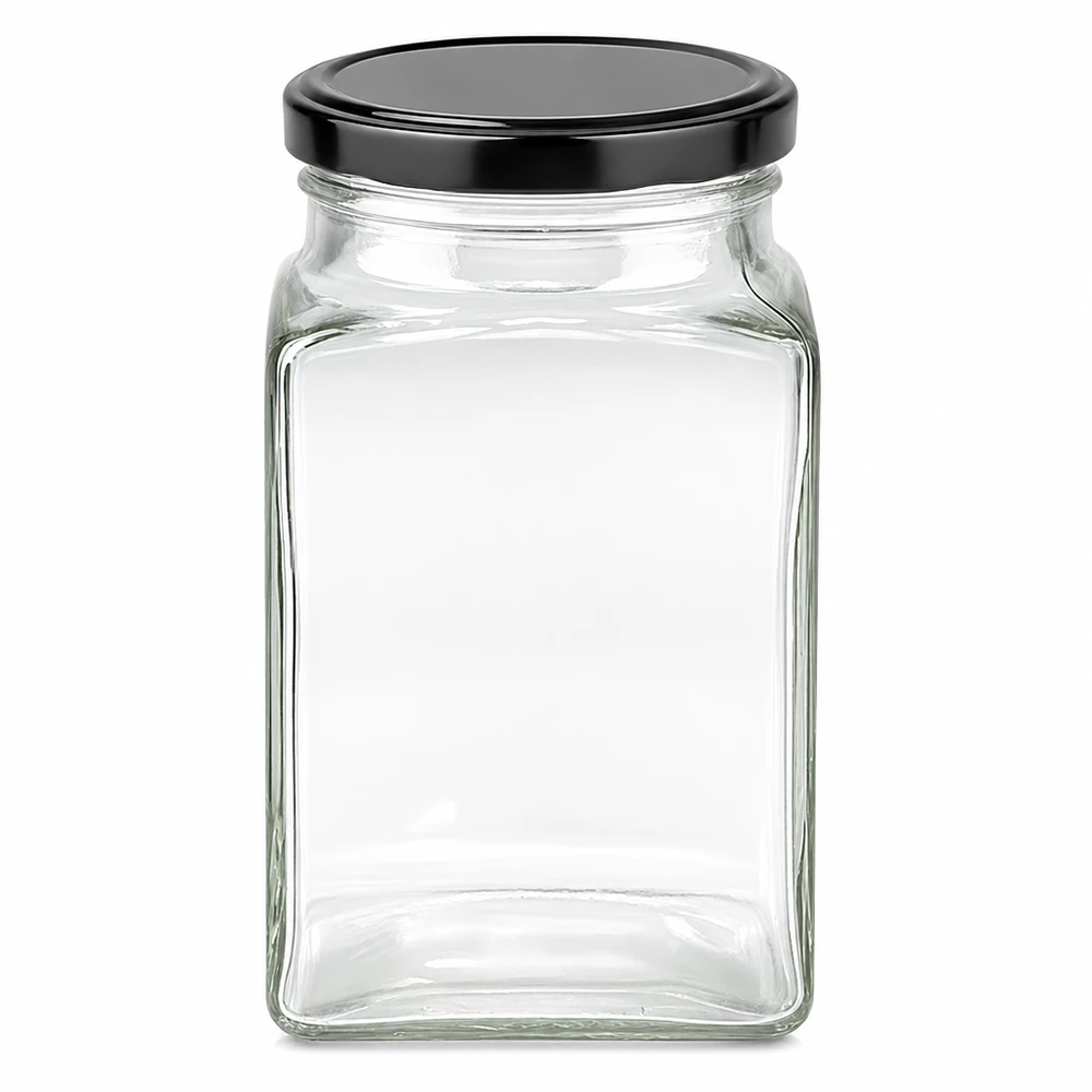 260ml tetraglas met BasicSeal deksel zwart UNiTWIST 260ml tetraglas met BasicSeal deksel zwart UNiTWIST