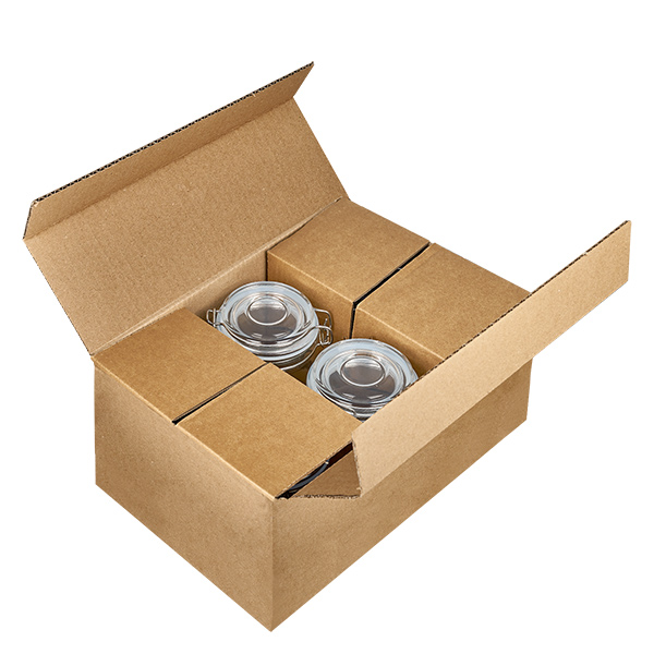 1000 ml voorraadpot type S met scharnierende top UN.