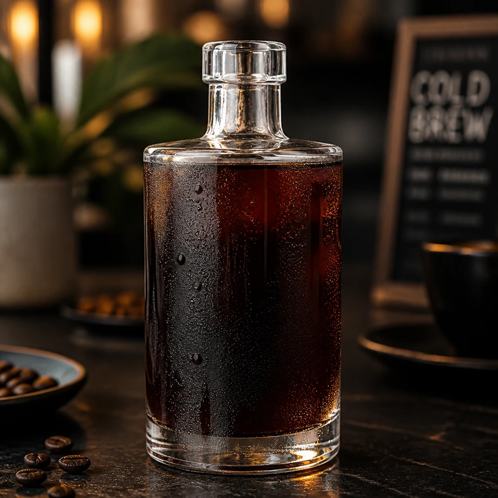 350ml glazen fles Marie gevuld met cold brew koffiebonen Ambiance Gastronomie Toepassing Afbeelding 6 van 10