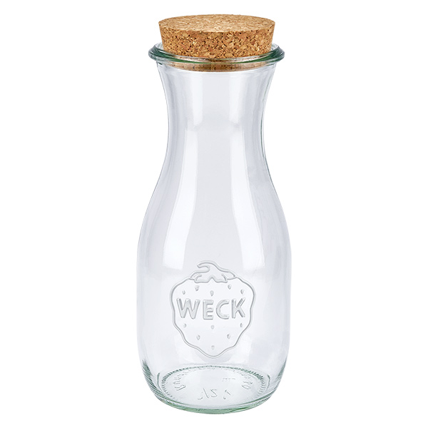 530ml sapflessen WECK RR60 met kurk