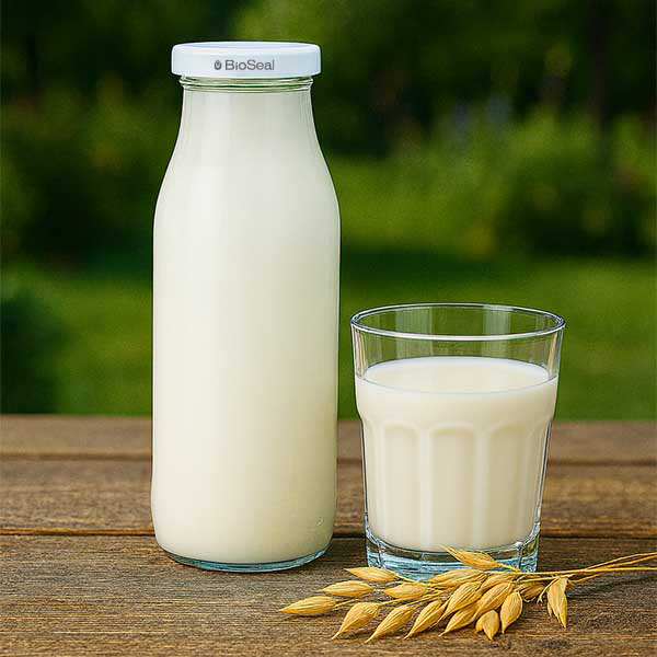 500ml fles met BioSeal deksel wit UNiTWIST