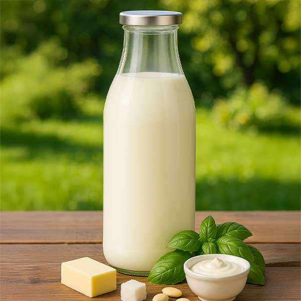 1000ml fles met BasicSeal deksel zilver UNiTWIST