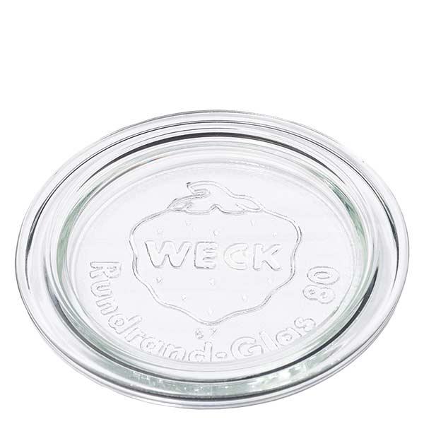 WECK glazen deksel RR80 WECK glazen deksel RR80