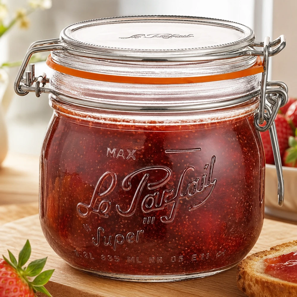 Le Parfait® pot 500 ml Ø85 mm voorraad Le Parfait® pot 500 ml Ø85 mm voorraad