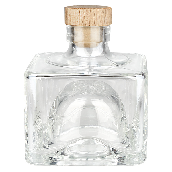 200 ml glazen fles Bob met houten kurk met handvat UNiTWIST®