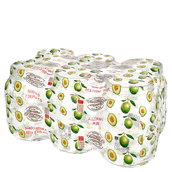 2000ml huishoudglas "Quattro Stagioni"