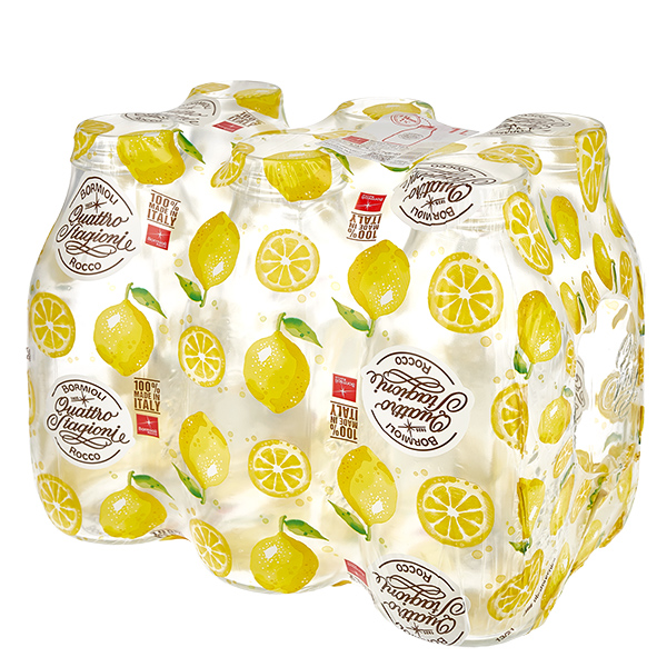 1000ml glazen fles "Quattro Stagioni" met deksel