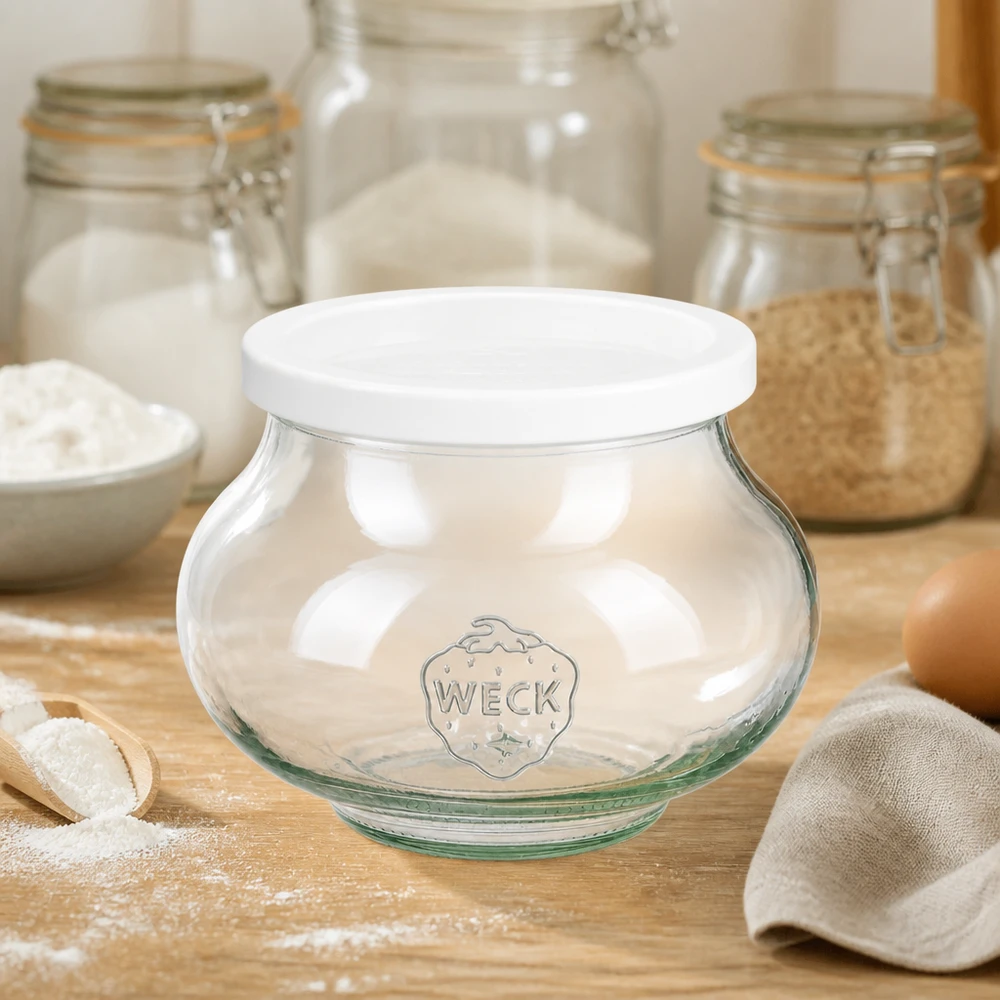 560ml juwelenglas met vershouddeksel WECK RR80