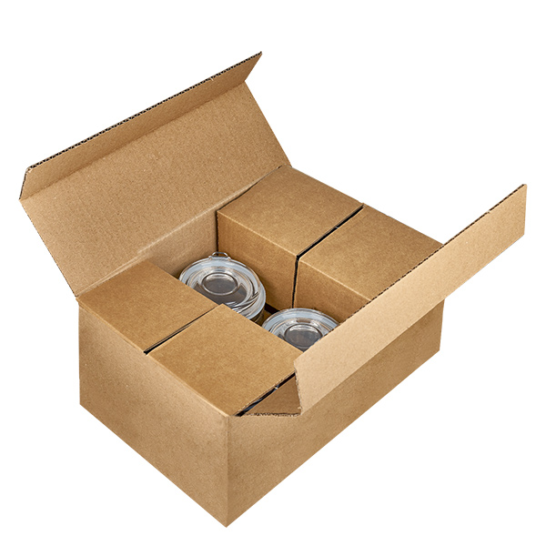 750 ml voorraadpot type S met scharnierende top UN.