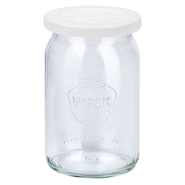 145ml cilinderglas met vershouddeksel WECK RR40