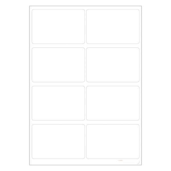 Universele etiketten wit (48 stickers) 25x40mm Universele etiketten wit (48 stickers) 25x40mm