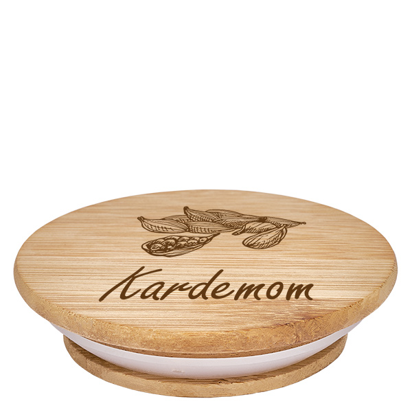 Houten deksel "Kardemom" voor WECK RR60 Houten deksel "Kardemom" voor WECK RR60
