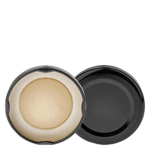 48mm BasicSeal deksel zwart (TO48) UNiTWIST 48mm BasicSeal deksel zwart (TO48) UNiTWIST