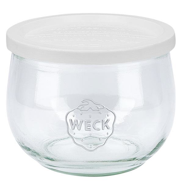 580ml tulpenglas met vershouddeksel WECK RR100