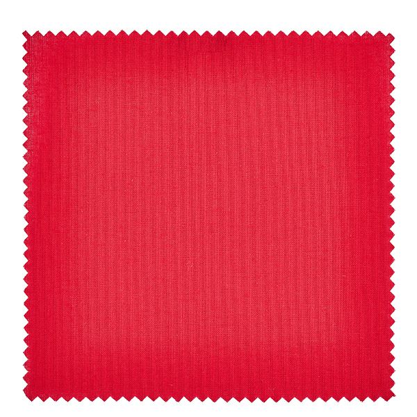 Stoffen doily rood 120x120mm vierkant