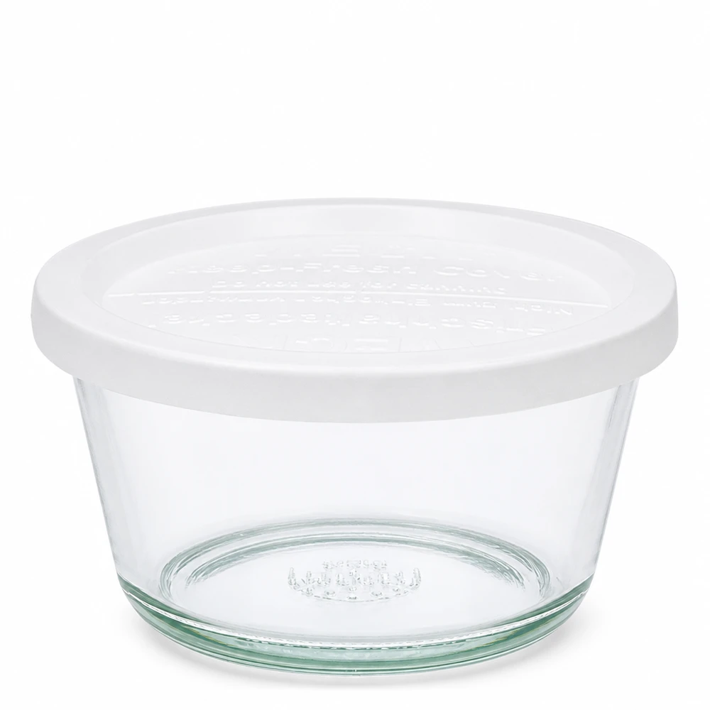 WECK gourmetpot 290ml met wit deksel RR100 inmaakpot glazen voorraadpot