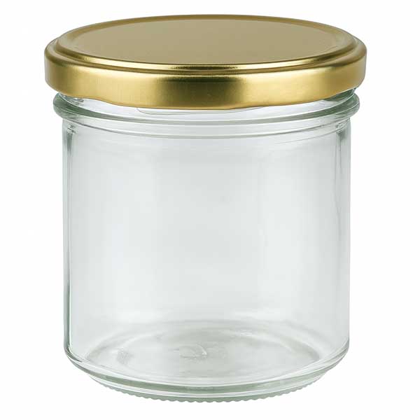 167ml bekers met BasicSeal deksel goud UNiTWIST