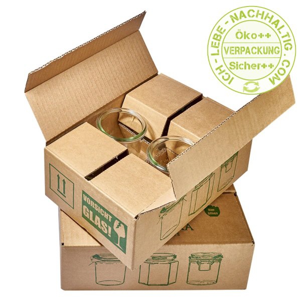 165ml Bundtcakeglas WECK RR80 met kurk naturel 165ml Bundtcakeglas WECK RR80 met kurk naturel