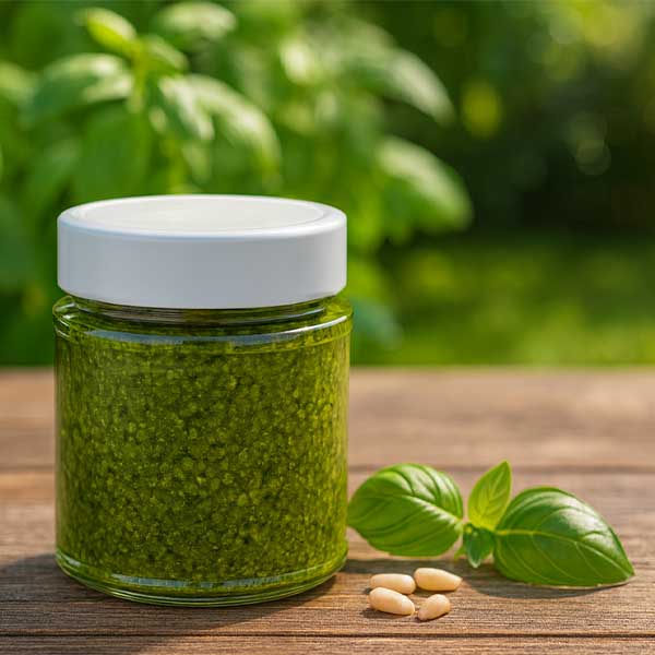 154ml rond glas met BasicSeal deksel wit deep UNiTWIST