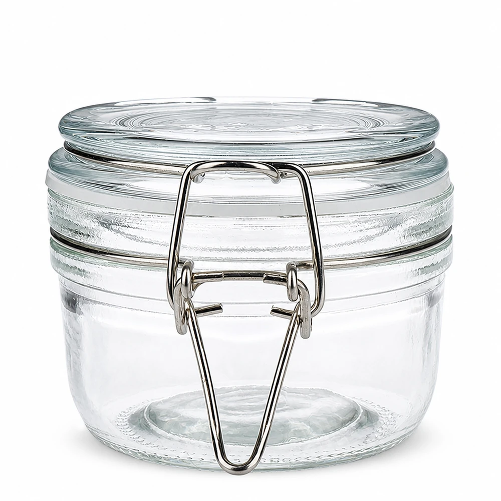 100 ml voorraadpot type S met scharnierende top UN.