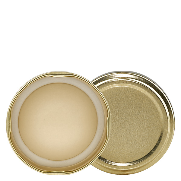 58mm BasicSeal deksel goud (TO58) UNiTWIST 58mm BasicSeal deksel goud (TO58) UNiTWIST