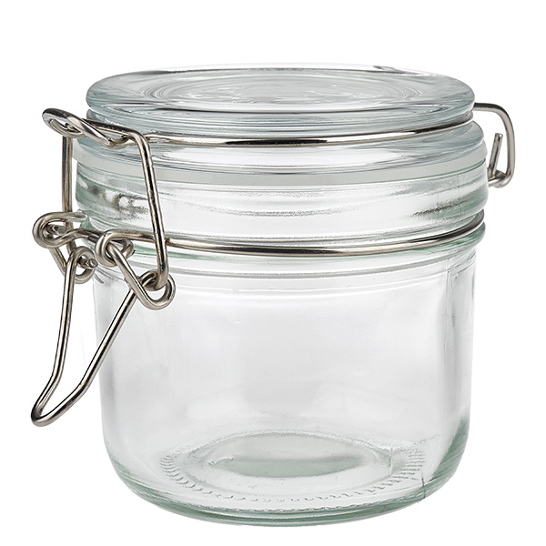 200 ml voorraadpot type S met scharnierende top UN.