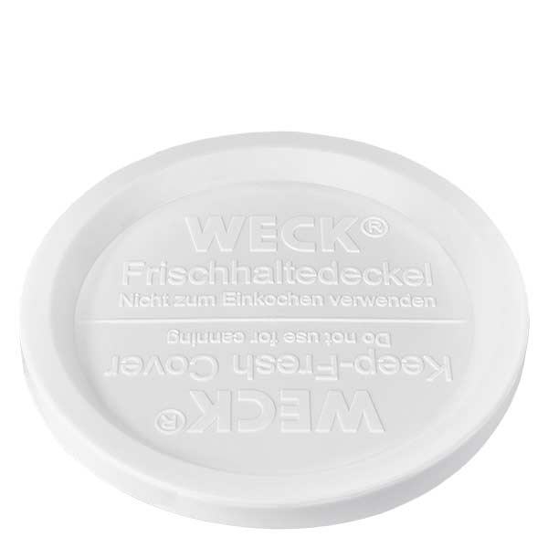 WECK vershoudend deksel RR120 WECK REX inmaakdeksel RR120 wit transparant rond voor inmaakpotten Conserveringsopslag