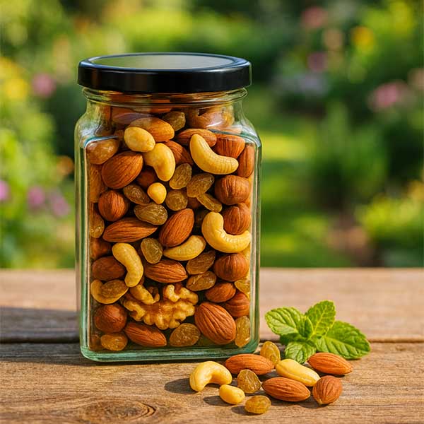 260ml tetraglas met BasicSeal deksel zwart UNiTWIST