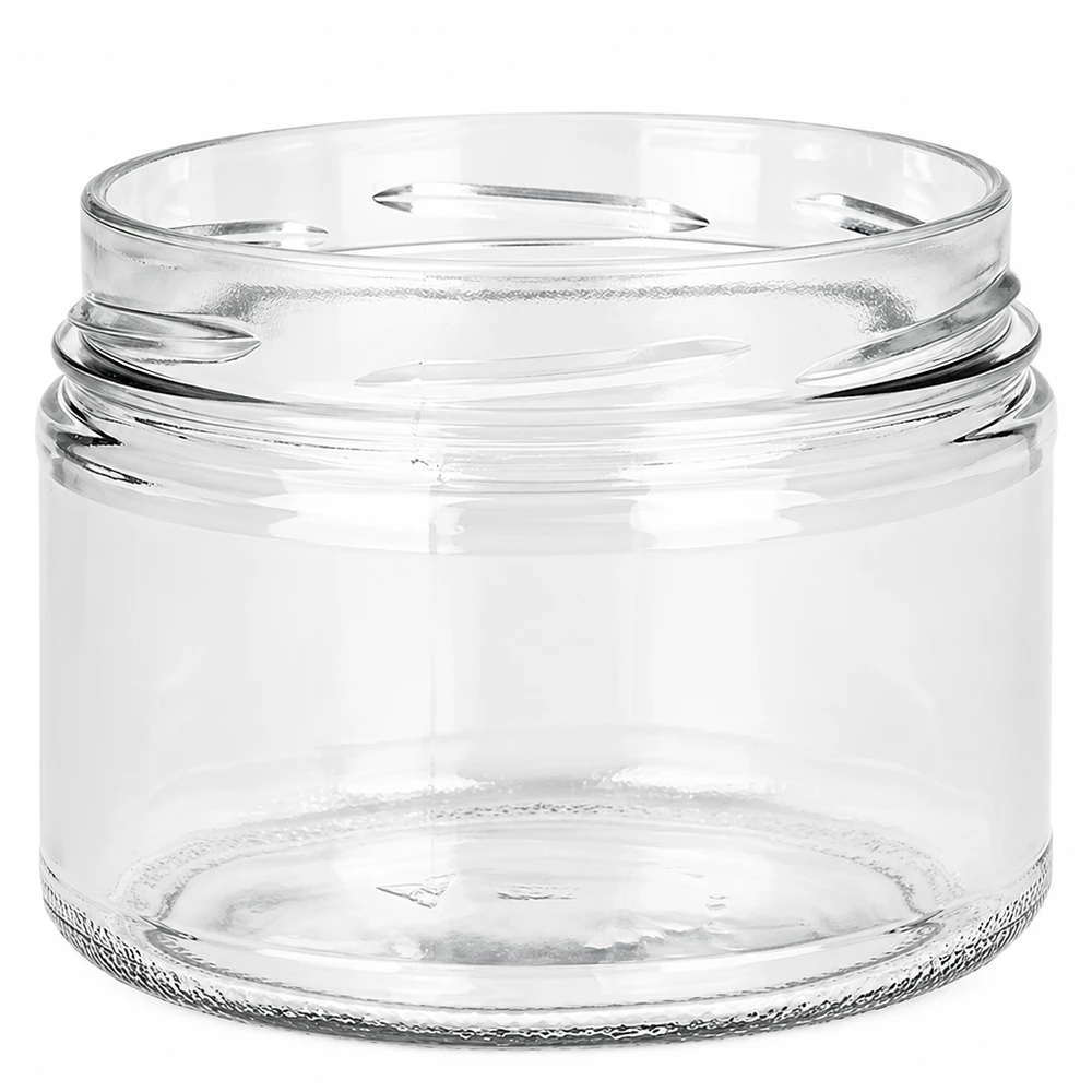 540ml rond glas zonder deksel (TO100) UNiTWIST UNiTWIST Runda540 tuimelschalen 540ml TO100 inmaakpot transparant leeg zonder deksel ronde pot voor inmaak