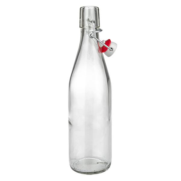 500ml glazen fles + draaidop PVC UNiTWIST