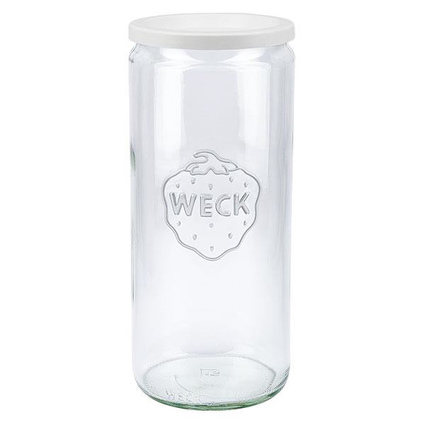 1040ml cilinderglas met vershouddeksel WECK RR80