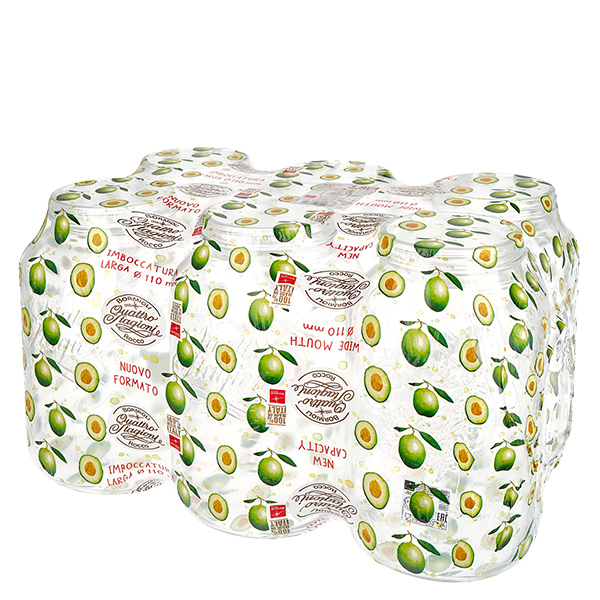 3800ml huishoudglas "Quattro Stagioni"