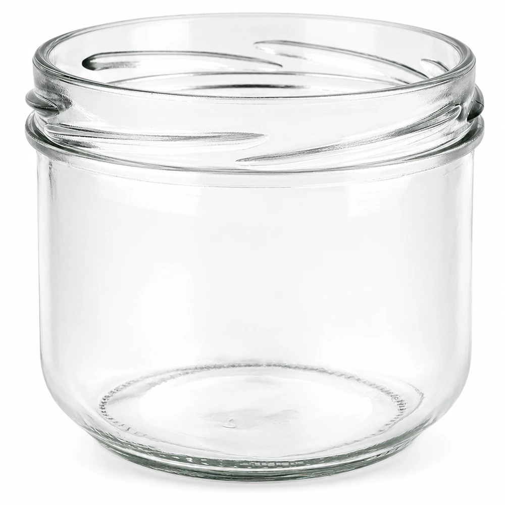 260ml beker zonder deksel (TO82) UNiTWIST UNiTWIST Sturz260 ronde pot 260ml TO82 inmaakpot transparant leeg zonder deksel