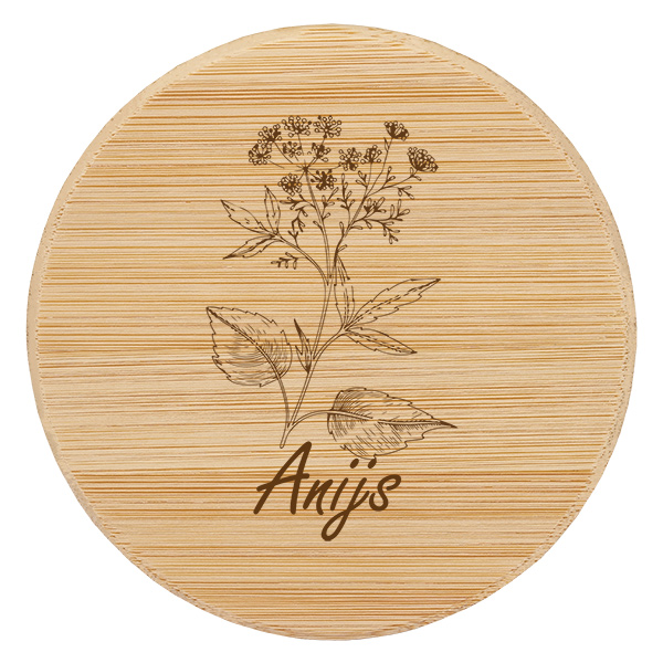 Houten deksel "Anijs" voor WECK RR60 Houten deksel "Anijs" voor WECK RR60