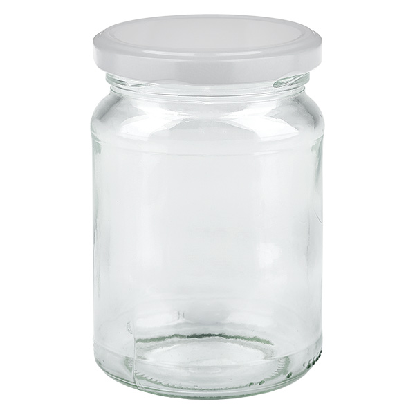 205ml rond glas met BasicSeal deksel wit UNiTWIST 205ml rond glas met BasicSeal deksel wit UNiTWIST