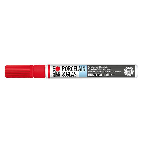 Krijt kersen 1-2mm voor glas/porselein (125) Krijt kersen 1-2mm voor glas/porselein (125)