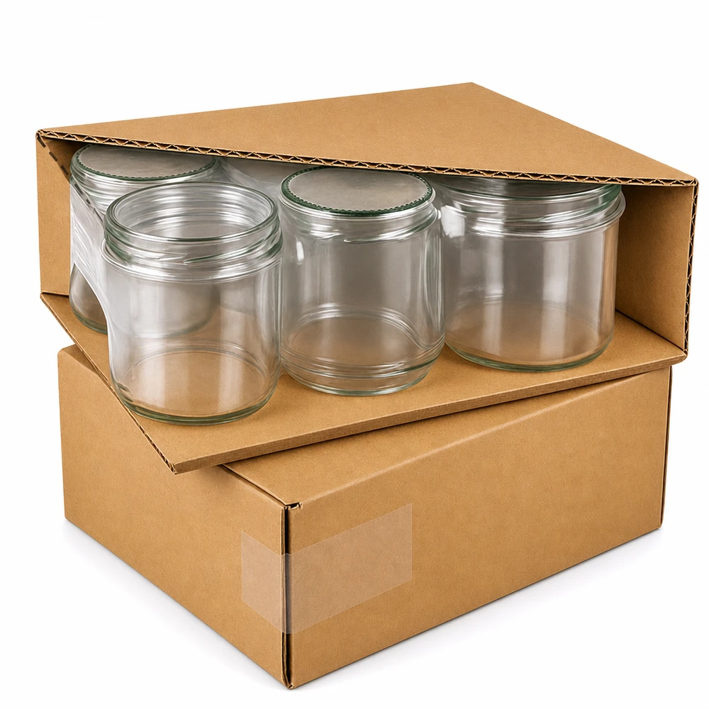 Ronde pot 1062 ml + deksel BasicSeal roze bloem UNiTWIST Professionele verpakking 1062ml ronde potten met BasicSeal deksel in kartonnen doos veilige levering bulkbestelling