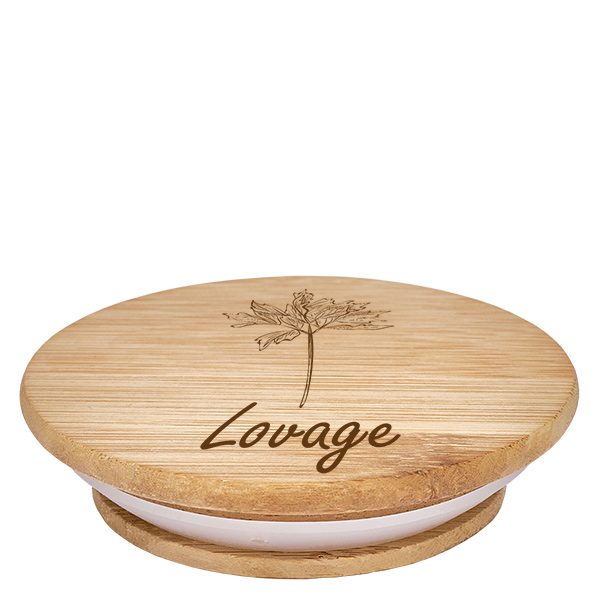 Houten deksel "Lovage" voor WECK RR60 Houten deksel "Lovage" voor WECK RR60