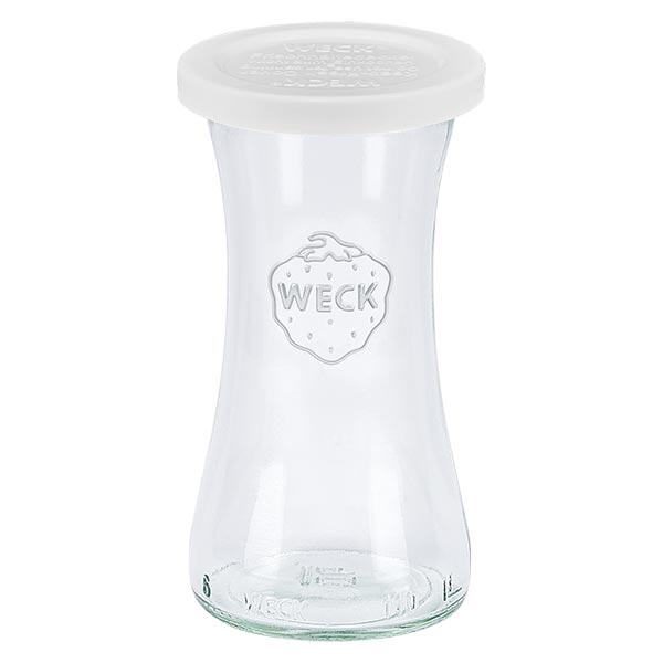 100ml delicatessenglas met vershouddeksel WECK RR40
