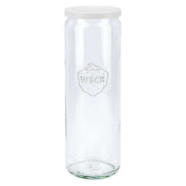 600ml cilinderglas met vershouddeksel WECK RR60