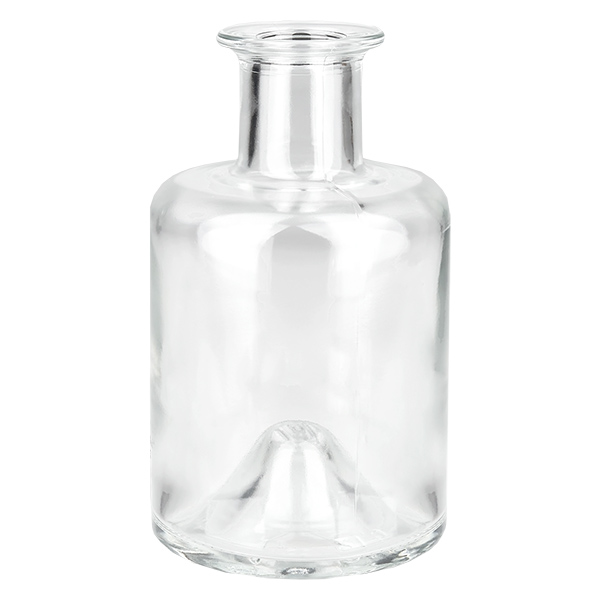 200 ml apothekersfles Sofia zonder sluiting UNiTWIST® 200ml glazen fles Sofia transparant zonder dop UNiTWIST apothekersfles van helder glas