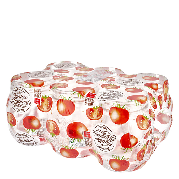 700ml huishoudglas "Quattro Stagioni"