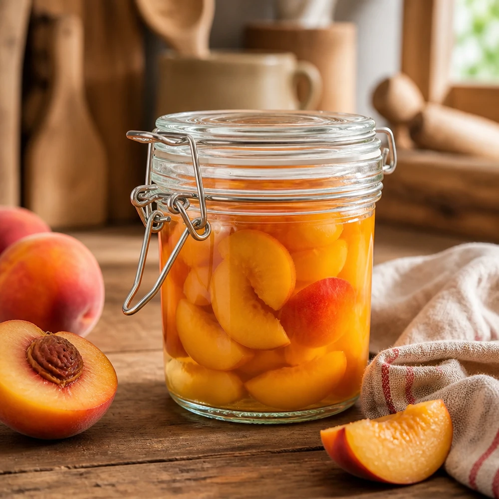 250 ml voorraadpot type S met scharnierende top UN.